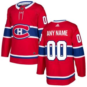 Maillot Hockey NHL Montreal Canadiens Personnalisable Domicile Rouge Authentic